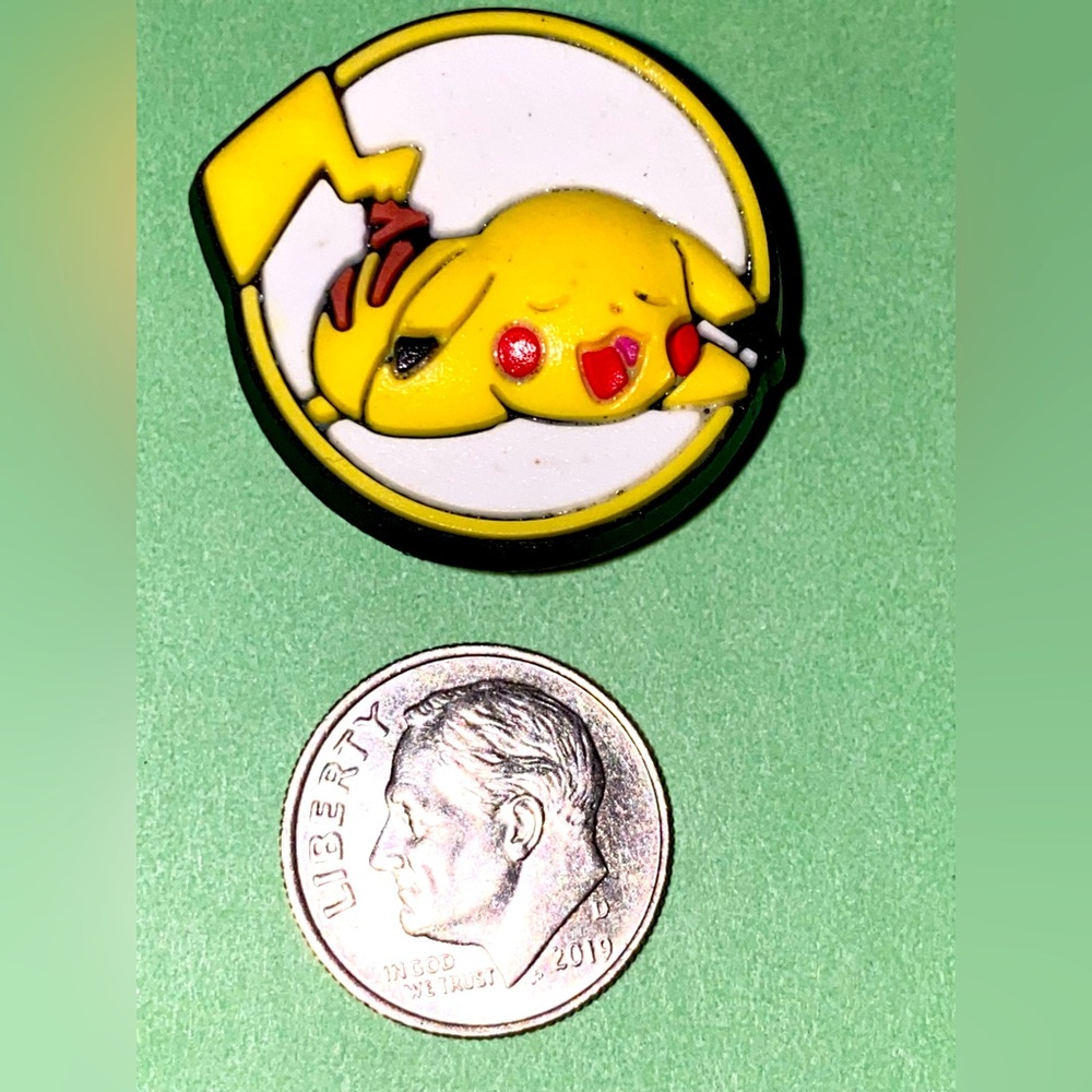 (10 for $15) Pokémon Pokemon Pikachu Sleeping Crocs Shoe Charms